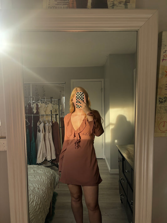 Long Sleeve Mini Dress